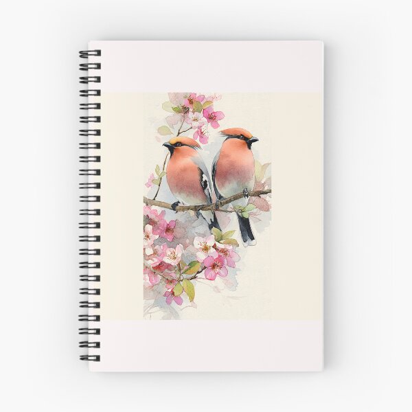 Item preview, Whispers of Spring : Bombycilla garrulus Bohemian waxwing #1 designed and sold by Helios Be. Lavsh.
