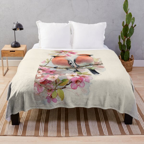 Item preview, Whispers of Spring : Bombycilla garrulus Bohemian waxwing #1 designed and sold by Helios Be. Lavsh.