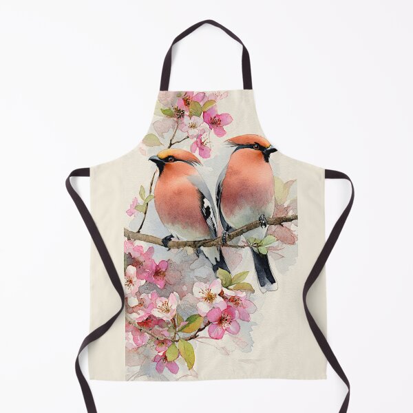 Item preview, Whispers of Spring : Bombycilla garrulus Bohemian waxwing #1 designed and sold by Helios Be. Lavsh.