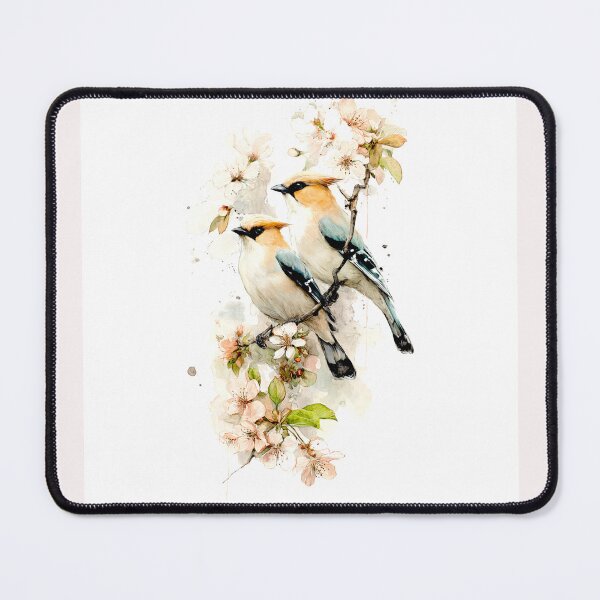 Item preview, Whispers of Spring : Bombycilla garrulus Bohemian waxwing #2 designed and sold by Helios Be. Lavsh.