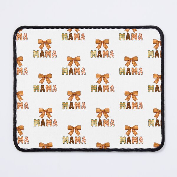 Item preview, Mama Bow Typography Cute Pattern Lettering Fall Pattern Style designed and sold by MuniraWearify.