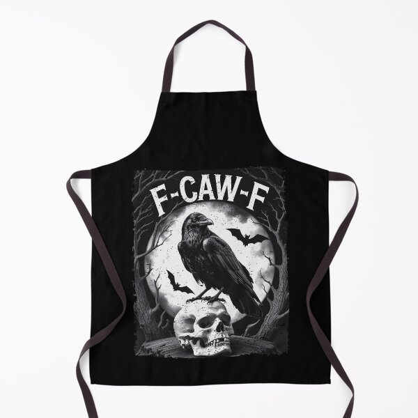 Item preview, F-CAM-F Gothic Raven Skull Art With Dark Gothic Moon Aesthetic designed and sold by MuniraWearify.