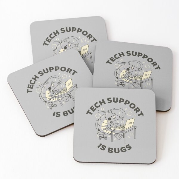 Item preview, Tech Support Is Bugs by Tobe Fonseca designed and sold by Tobe Fonseca®.