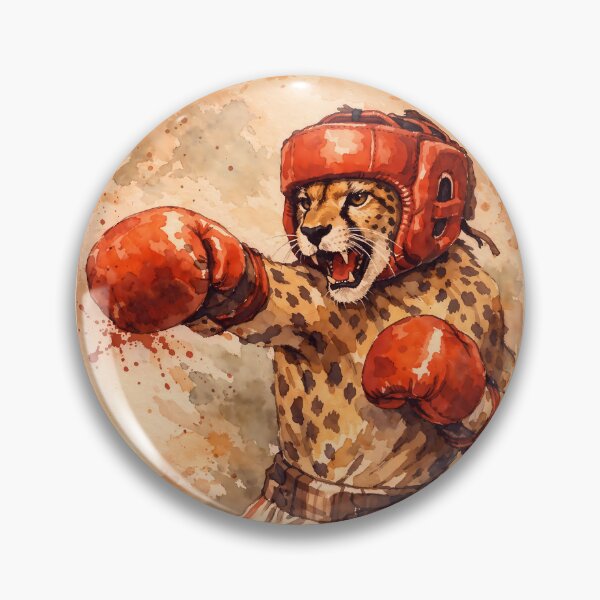 Artikelvorschau, Cheetah Boxer Jab Boxing Warrior entworfen und verkauft von Sarcastic designs.