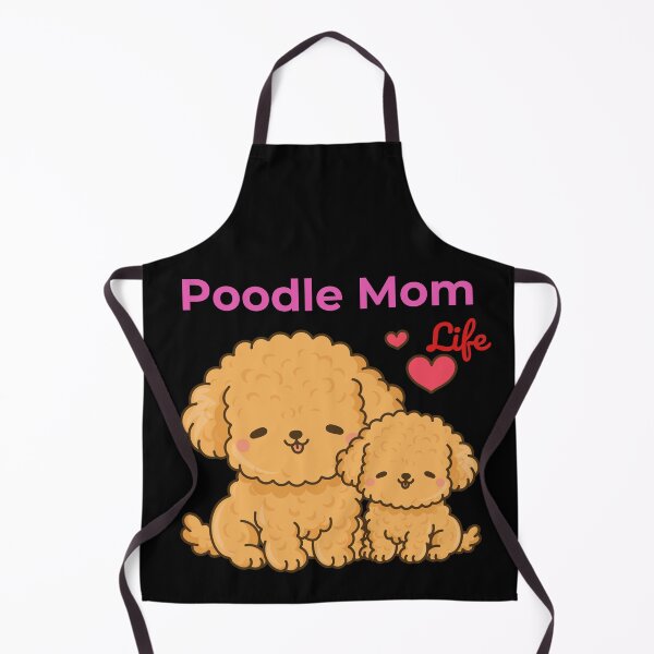 Item preview, Poodle Mom Life Cute Illustration – Adorable Dog Mom Gift Design designed and sold by Graphizia.