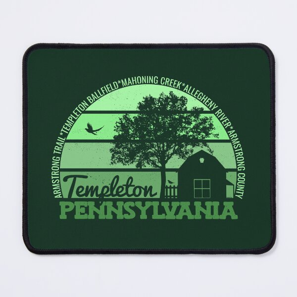 Item preview, Templeton Pennsylvania Sunset Retro Vintage Local Pride Logo designed and sold by CRHPOD20.
