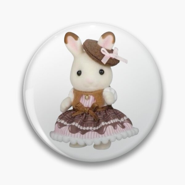 Item preview, calico critter - pink and brown dress designed and sold by Caitlynmr22.