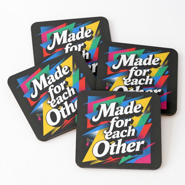 Item preview, Made for Each Other Modern Anniversary Art designed and sold by FreeFromDefault.