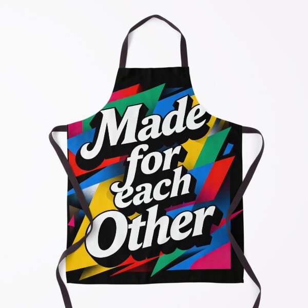 Item preview, Made for Each Other Modern Anniversary Art designed and sold by FreeFromDefault.