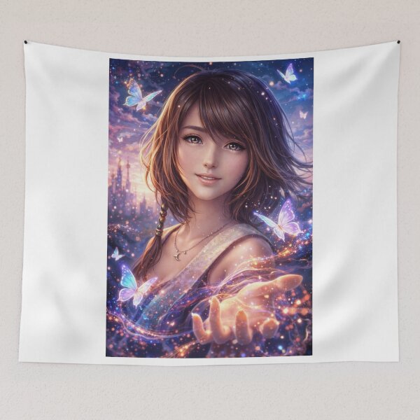 Item preview, Yuna - Final Fantasy X art designed and sold by AnimeHentaiArt.