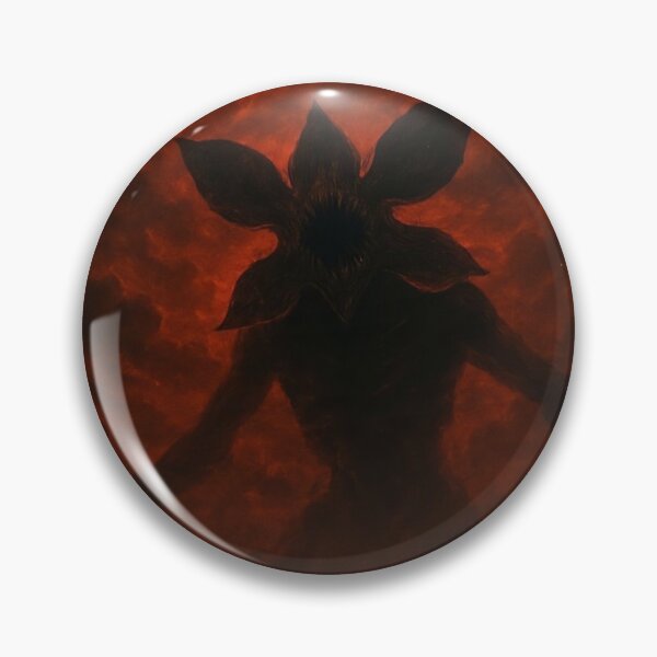 Item preview, Giant Shadow Monster - Dark Red Sky Horror Art designed and sold by OMG DSGN.