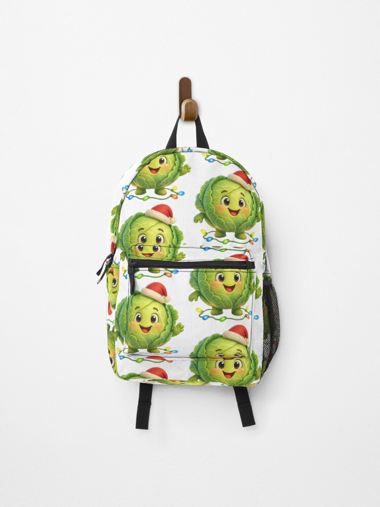 Thumbnail 1 of 3, Backpack, Christmas Cabbage 1 designed and sold by Sillytoe.