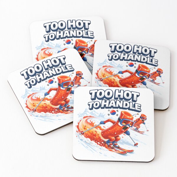 Item preview, Too Hot To Handle Spicy Skiers designed and sold by AnnDesignStudio.