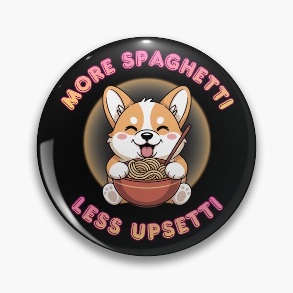 Item preview, More Spaghetti Less Upsetti Poster designed and sold by MagdaMoonArt.