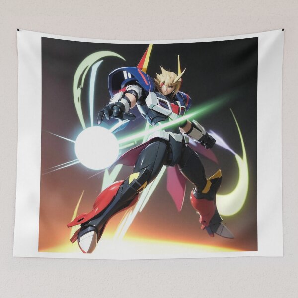Item preview, gundam x megaman themed maverick designed and sold by yukki1990.