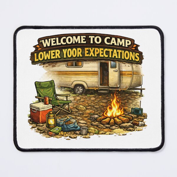 Item preview, Welcome to Camp designed and sold by PossumsWorkshop.