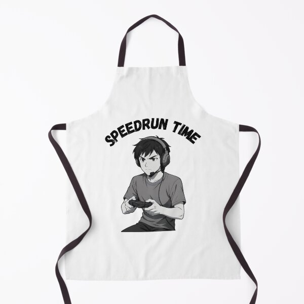 Item preview, Speedrun Time Anime Gamer – Competitive Gaming Illustration designed and sold by PHRASEandSTYLE.