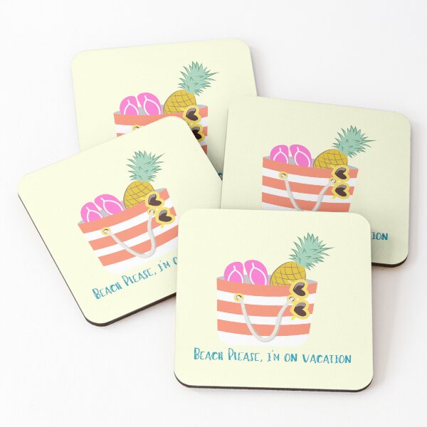 Item preview, Beach Please I’m on Vacation Quote designed and sold by Inkworksbyshery.