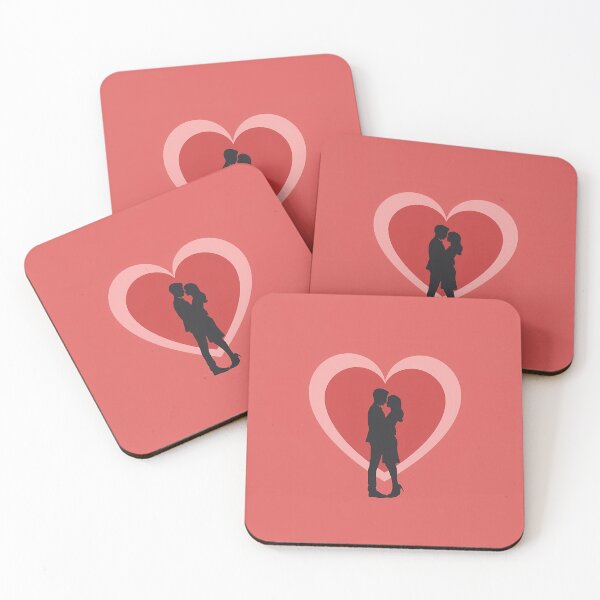 Item preview, Artistic close-up of two lovers kissing Valentine’s Day illustration designed and sold by AnnaTymosh.
