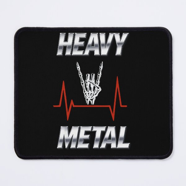 Item preview, Heavy Metal Skeleton Hand Heartbeat Rock Design. designed and sold by TBWCREATIONS.