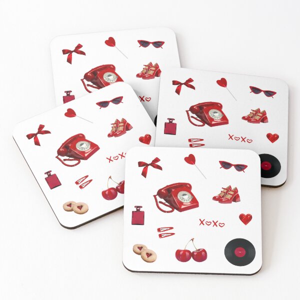 Item preview, cherry red pack designed and sold by delicate-pov.