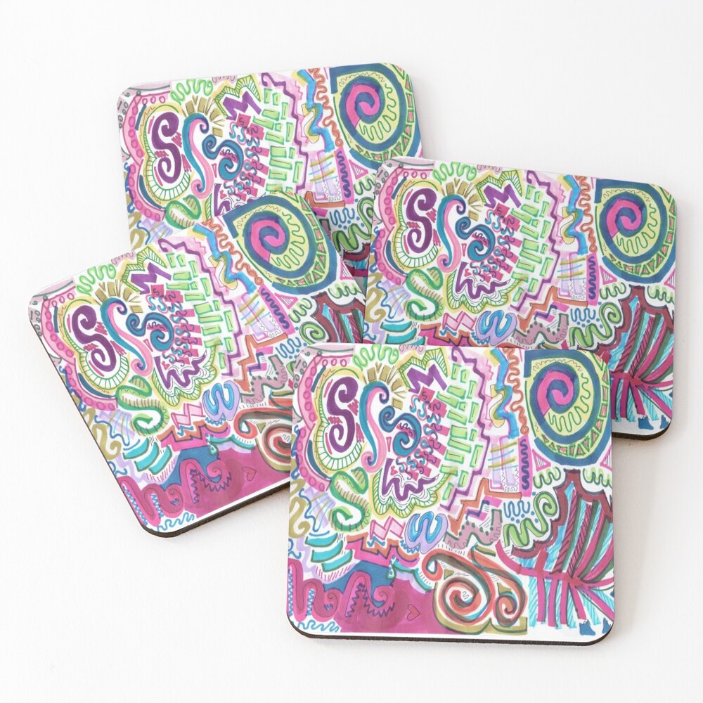Item preview, Coasters (Set of 4) designed and sold by Jakubos.