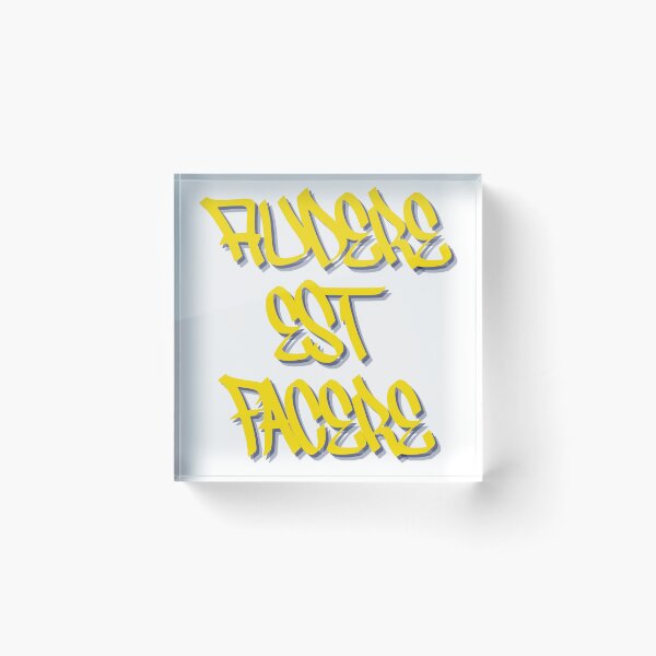 Item preview,  Audere est Facere designed and sold by ghxstdesigns.