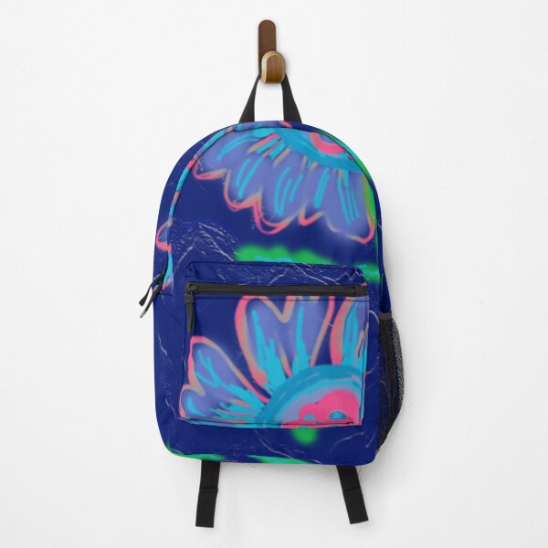 Item preview, Blue Flower Painting – Expressive Floral Art designed and sold by ZorianArt.