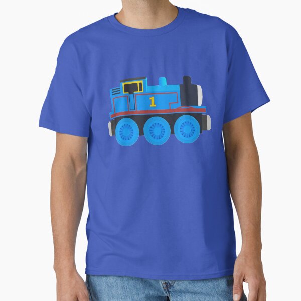 Aperçu de l'œuvre Thomas - Jouet de train en bois créée et vendue par TheManFromSkaro.