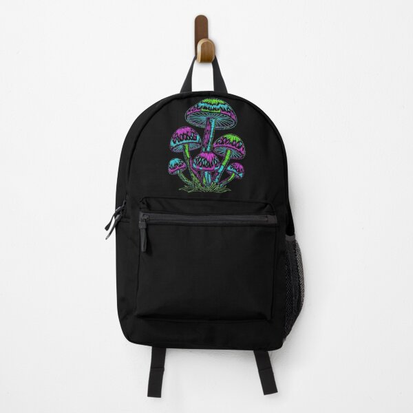 Item preview, Neon Thread Magic Mushrooms - Faux Embroidery Art designed and sold by Design_Your_Day.