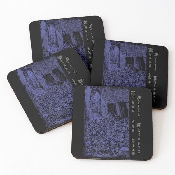 Item preview, Where The Dead Still Whisper (blue version) designed and sold by Dungeon-Shop.