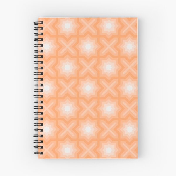 Item preview, Cloud Dancer Papaya Star Pattern designed and sold by PatternSalad.