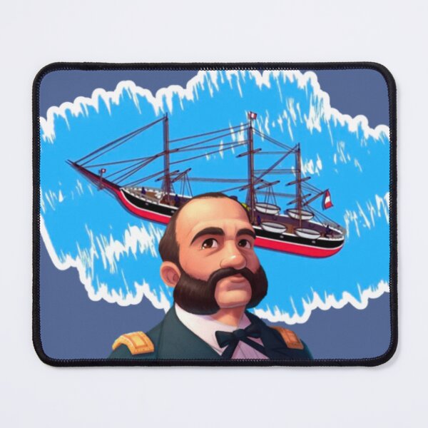 Item preview, Peruvian Naval Hero Art designed and sold by ArteVirtual28.