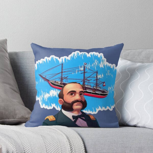 Item preview, Peruvian Naval Hero Art designed and sold by ArteVirtual28.