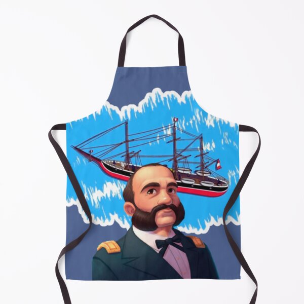 Item preview, Peruvian Naval Hero Art designed and sold by ArteVirtual28.