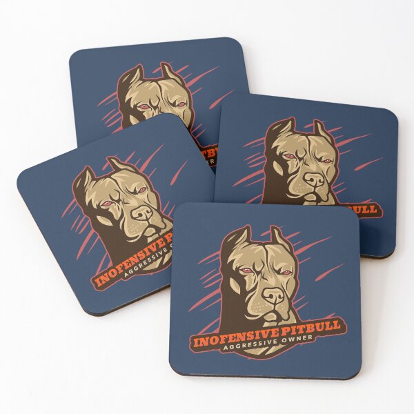 Item preview, Inofensive Pitbull – Aggressive Owner | Bold Dog Lover Design designed and sold by DesignsVault.