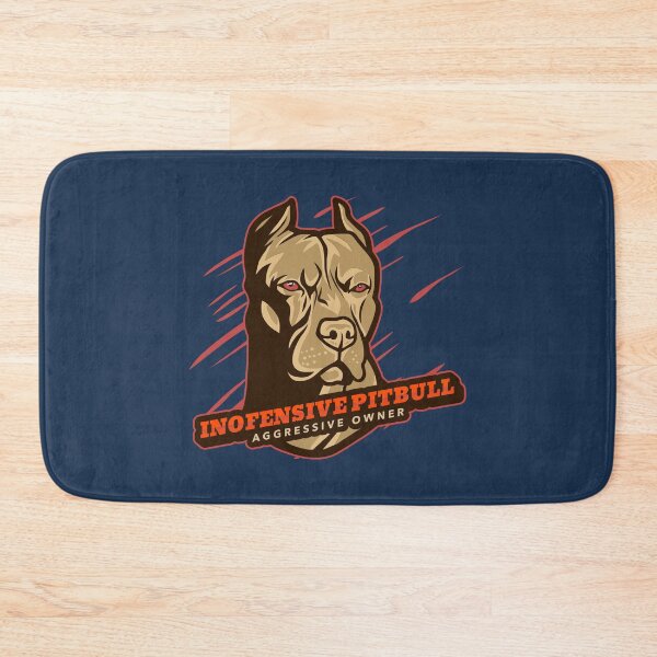 Item preview, Inofensive Pitbull – Aggressive Owner | Bold Dog Lover Design designed and sold by DesignsVault.