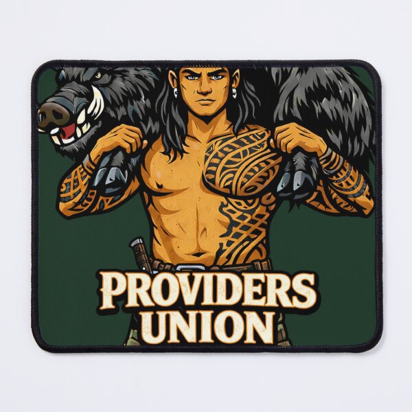 Item preview, "Providers Union" Kāne Hawaii Boar Hunting Tee #808 designed and sold by NoShirtNoService.