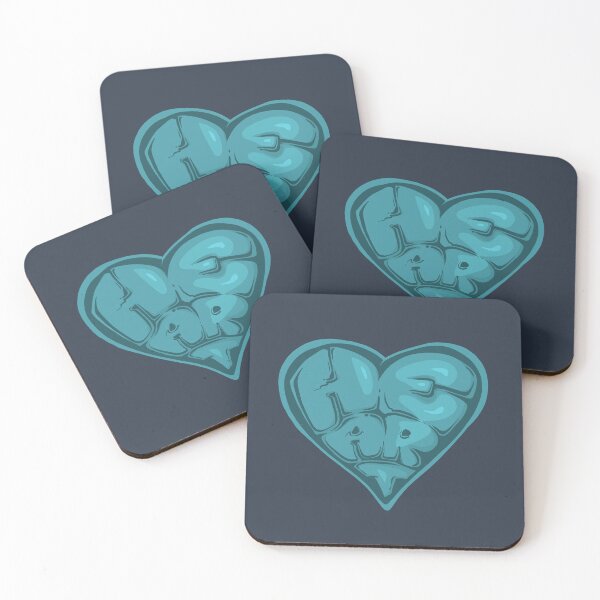 Item preview, Heart graffiti (Blue) designed and sold by TomiAx.