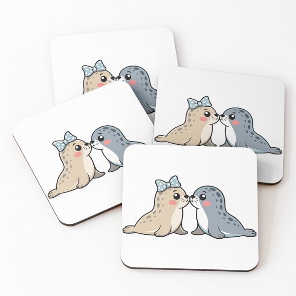 Item preview, Focas besándose designed and sold by jkrphoto.
