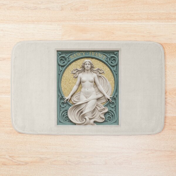 Item preview, Nancy France Architecture - Art Nouveau Mosaic Stone Relief designed and sold by FrancophileFun.
