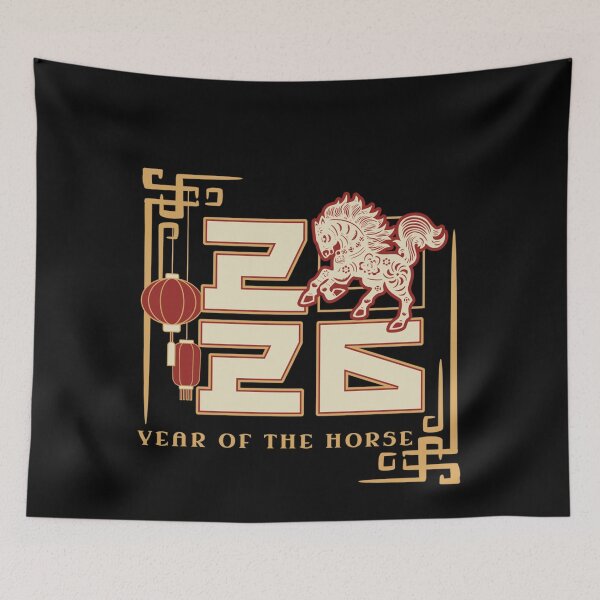 Item preview, 2026 Year Of The Horse For Chinese New Year Celebrations designed and sold by artcultreone.