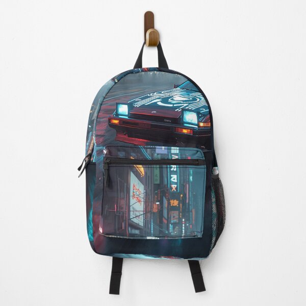 Item preview, Retro-Futuristic Toyota AE86: Drifting in Cyberpunk City designed and sold by IRONFRAME.