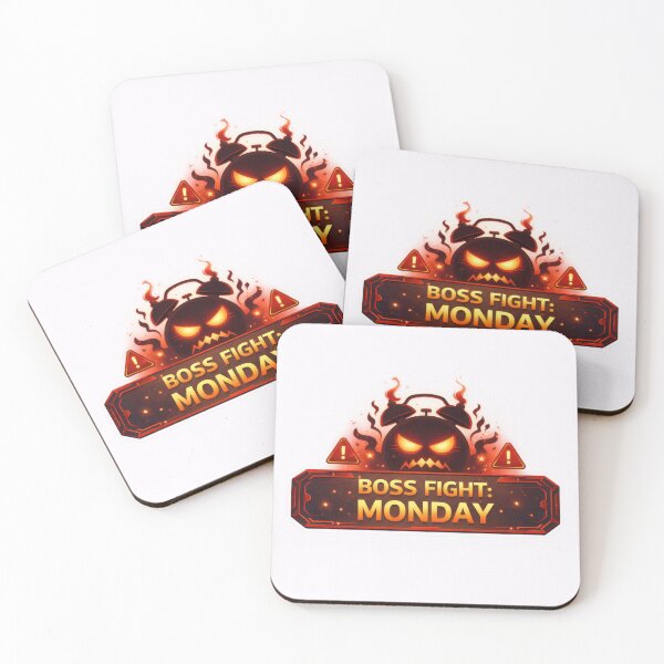 Item preview, Boss Fight Monday Morning Motivational Design designed and sold by jgvisualarts.