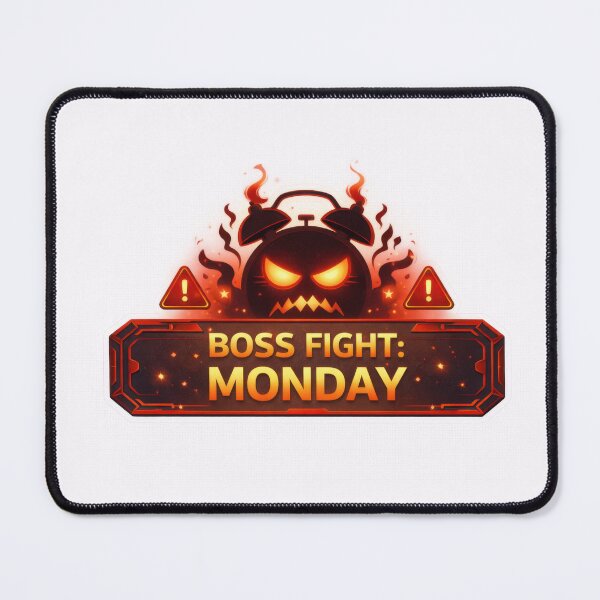 Item preview, Boss Fight Monday Morning Motivational Design designed and sold by jgvisualarts.
