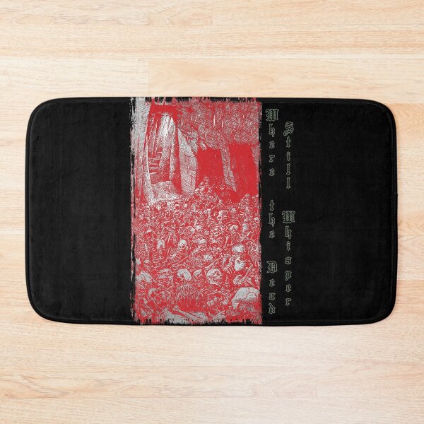 Item preview, Where The Dead Still Whisper (grey red version) designed and sold by Dungeon-Shop.