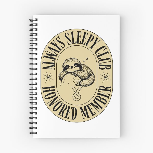 Item preview, Cute Sleeping Sloth Emblem – Gifts for Nappers and Procrastinators designed and sold by Tamer ⭐⭐⭐⭐⭐.