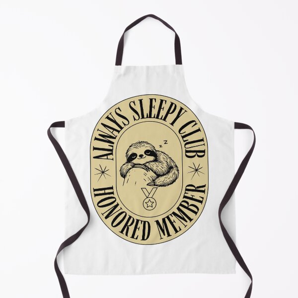 Item preview, Cute Sleeping Sloth Emblem – Gifts for Nappers and Procrastinators designed and sold by Tamer ⭐⭐⭐⭐⭐.