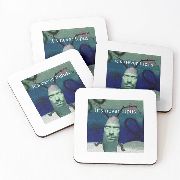 Item preview, House MD - it’s never lupus. designed and sold by geekpostcard.