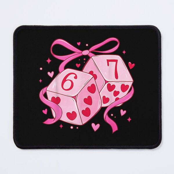 Item preview, Preppy 67 Valentine Six Seven Dice 6 7 designed and sold by ivotee.